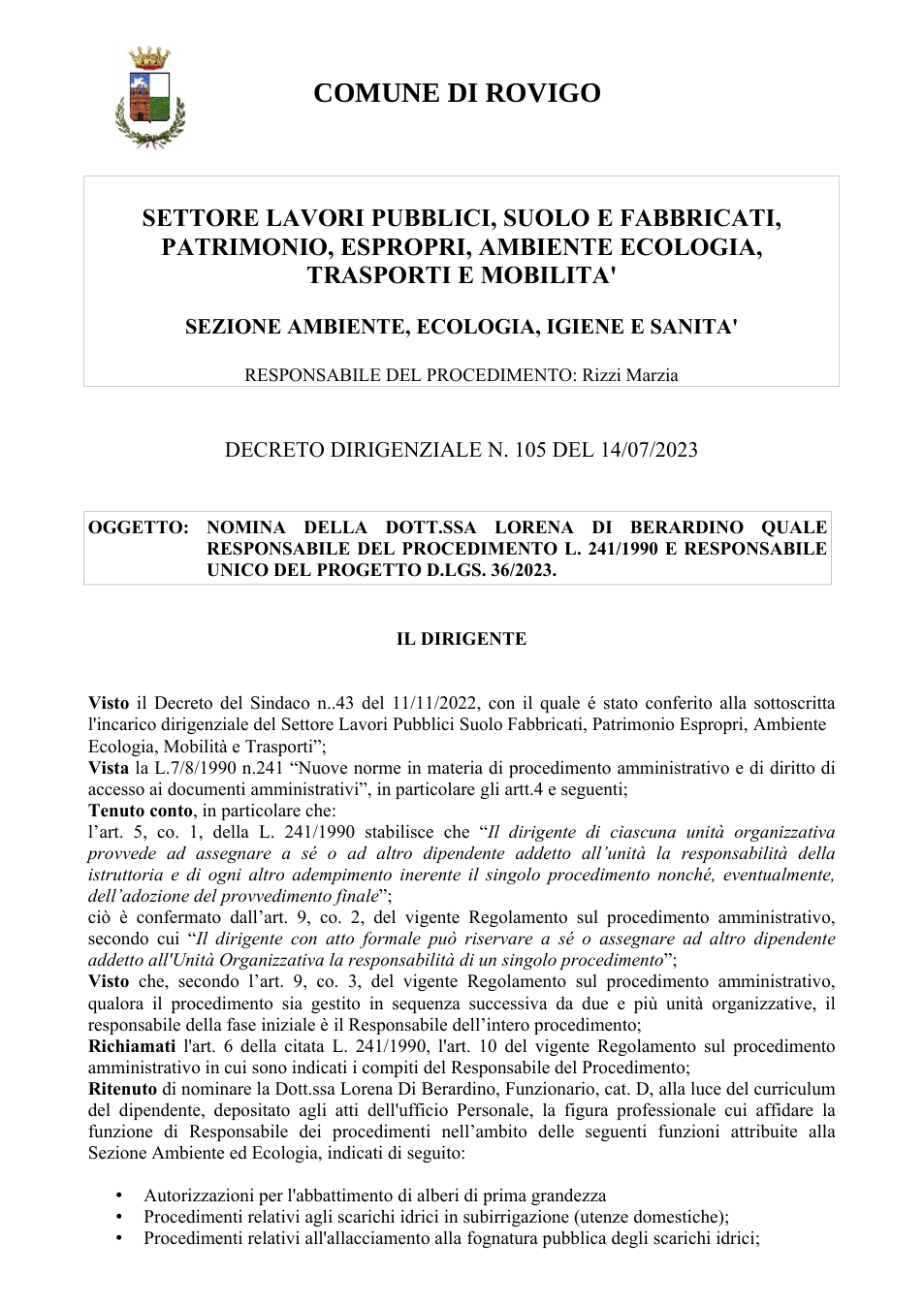 Pagina 1 del documento