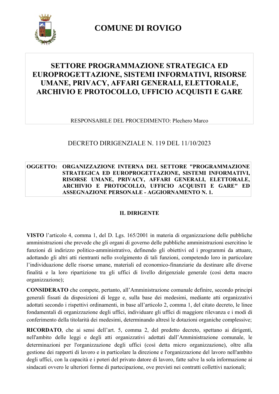 Pagina 1 del documento