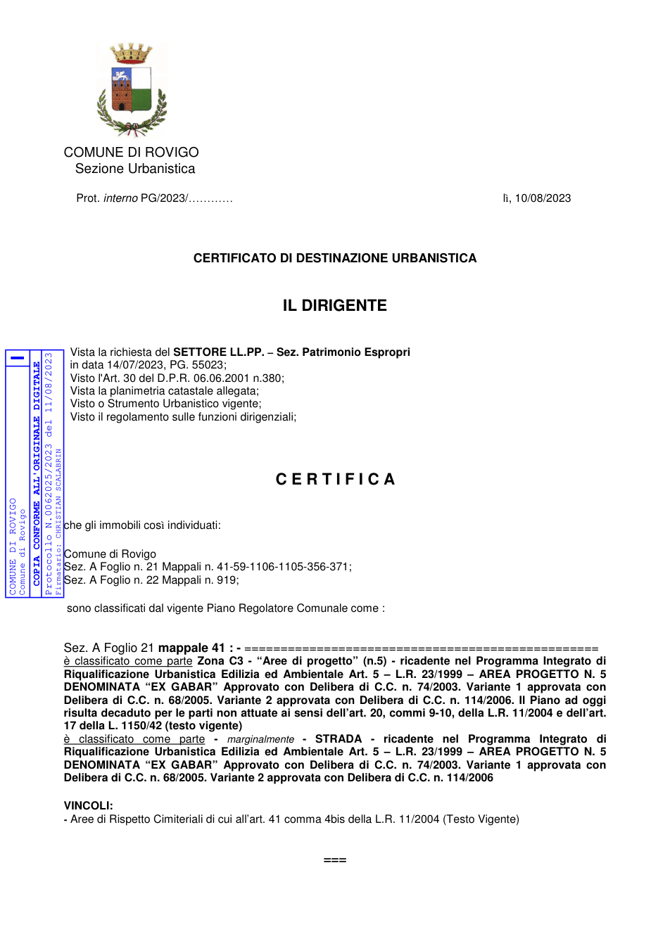 Pagina 1 del documento