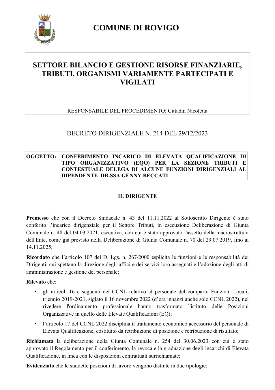 Pagina 1 del documento