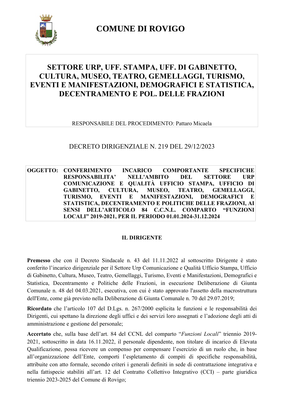 Pagina 1 del documento