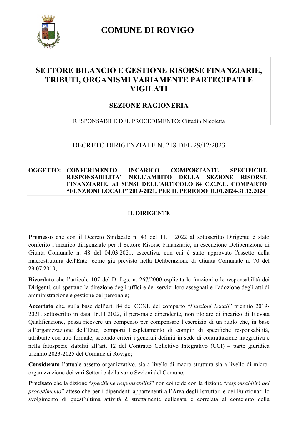 Pagina 1 del documento