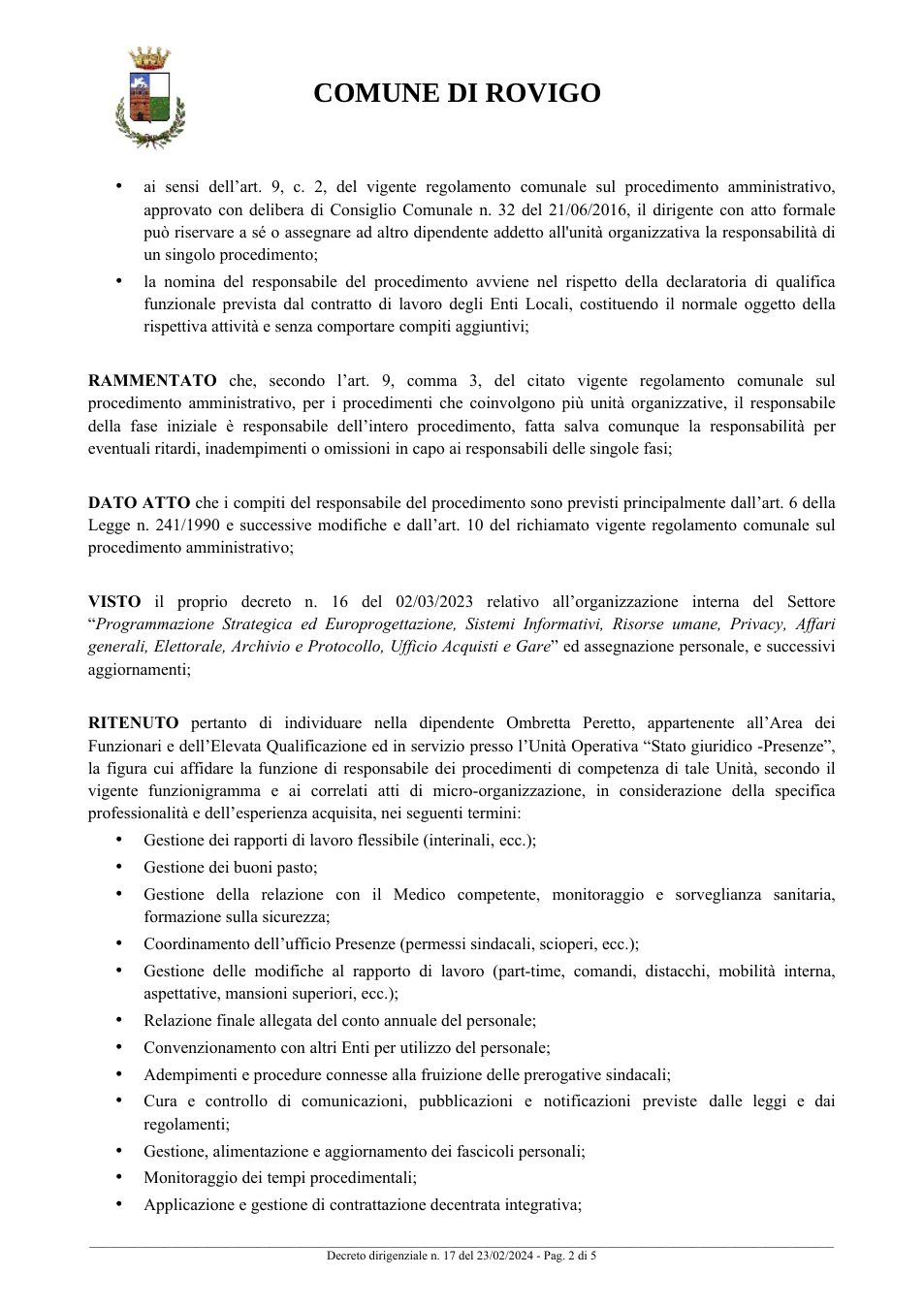 Pagina 2 del documento