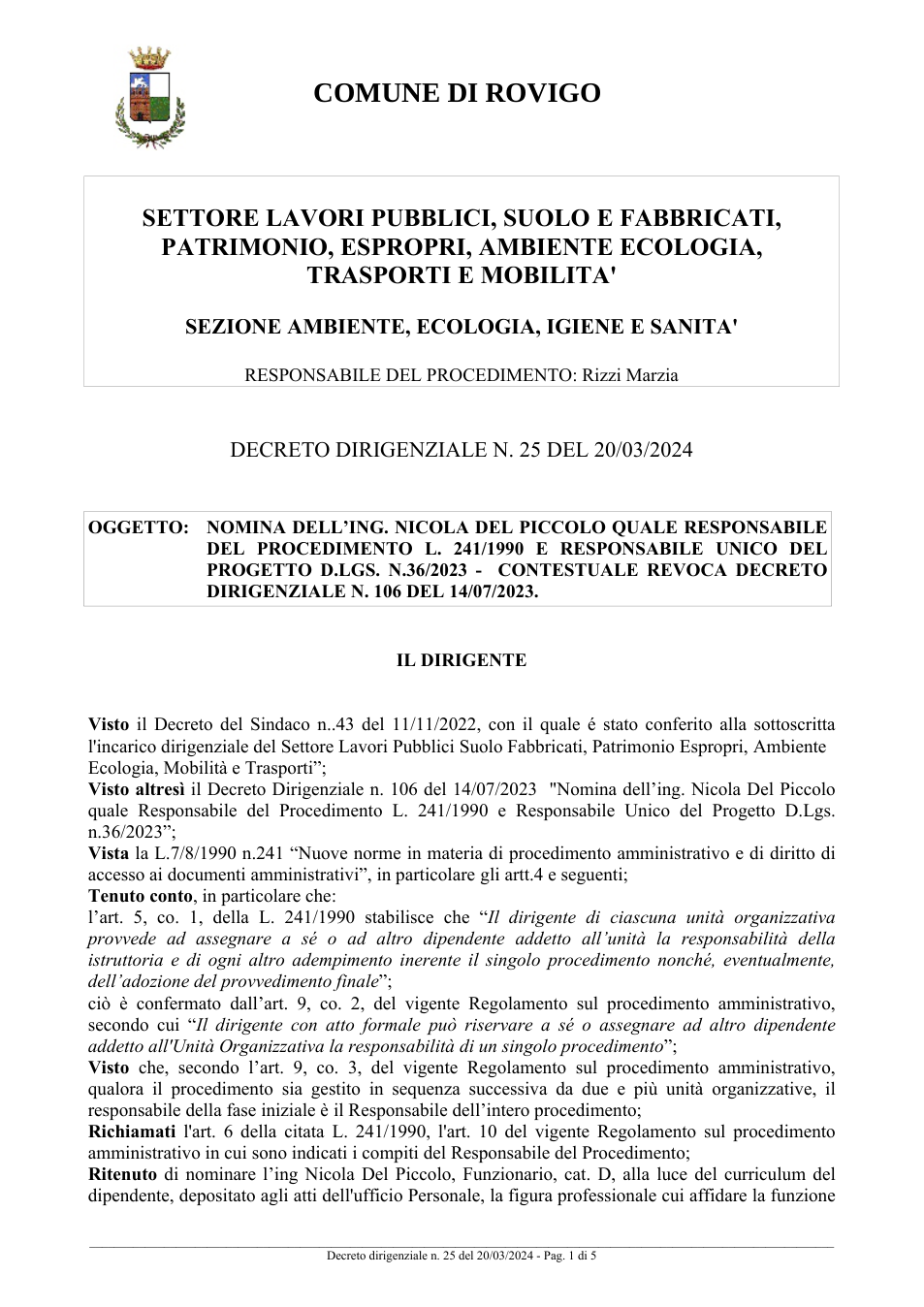 Pagina 1 del documento