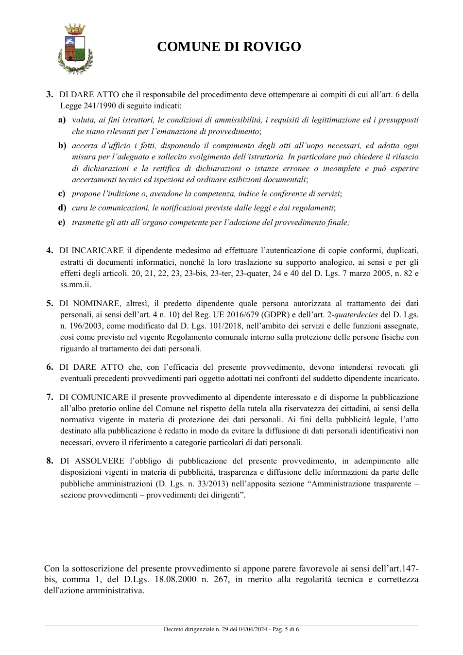 Pagina 5 del documento