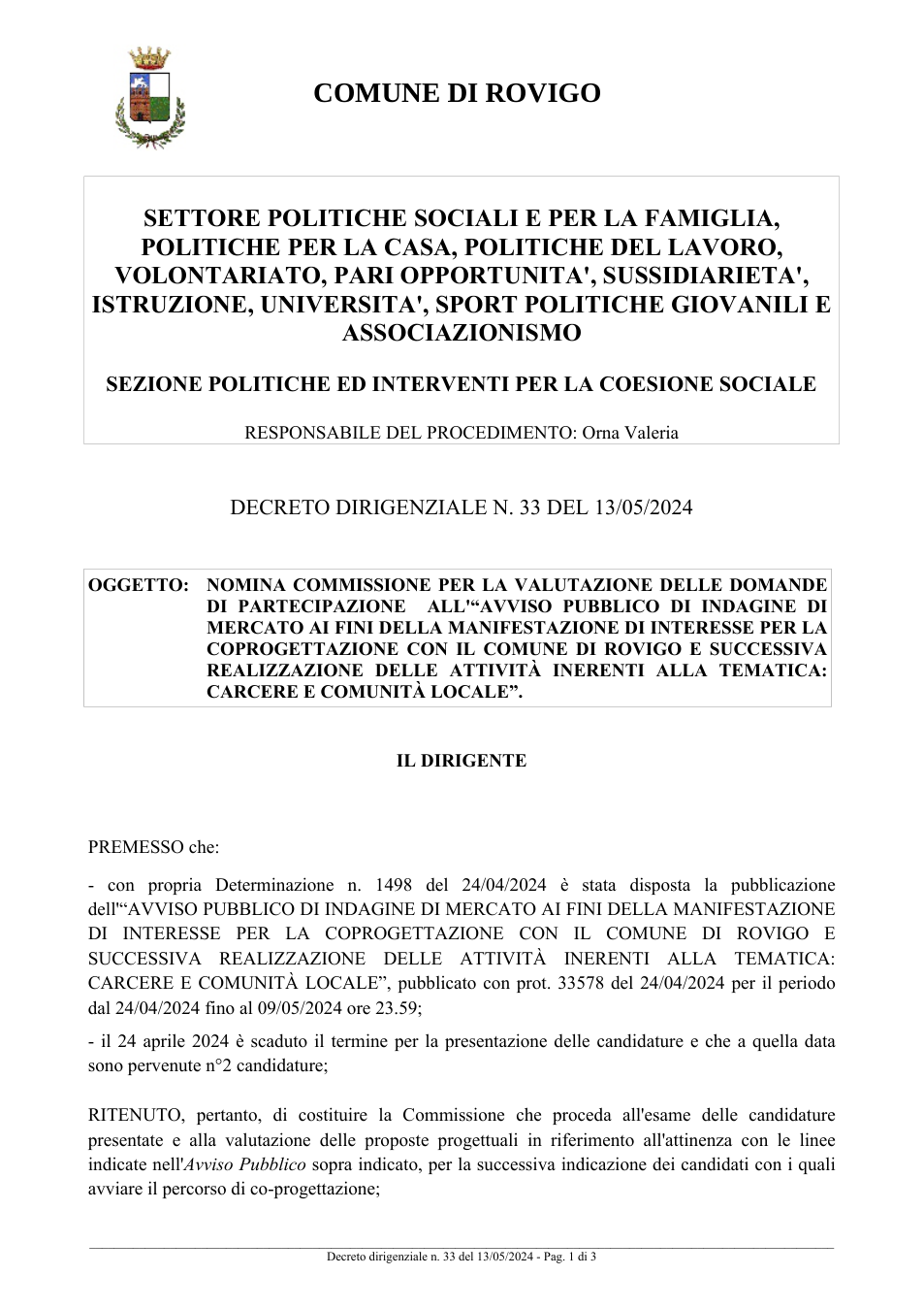 Pagina 1 del documento