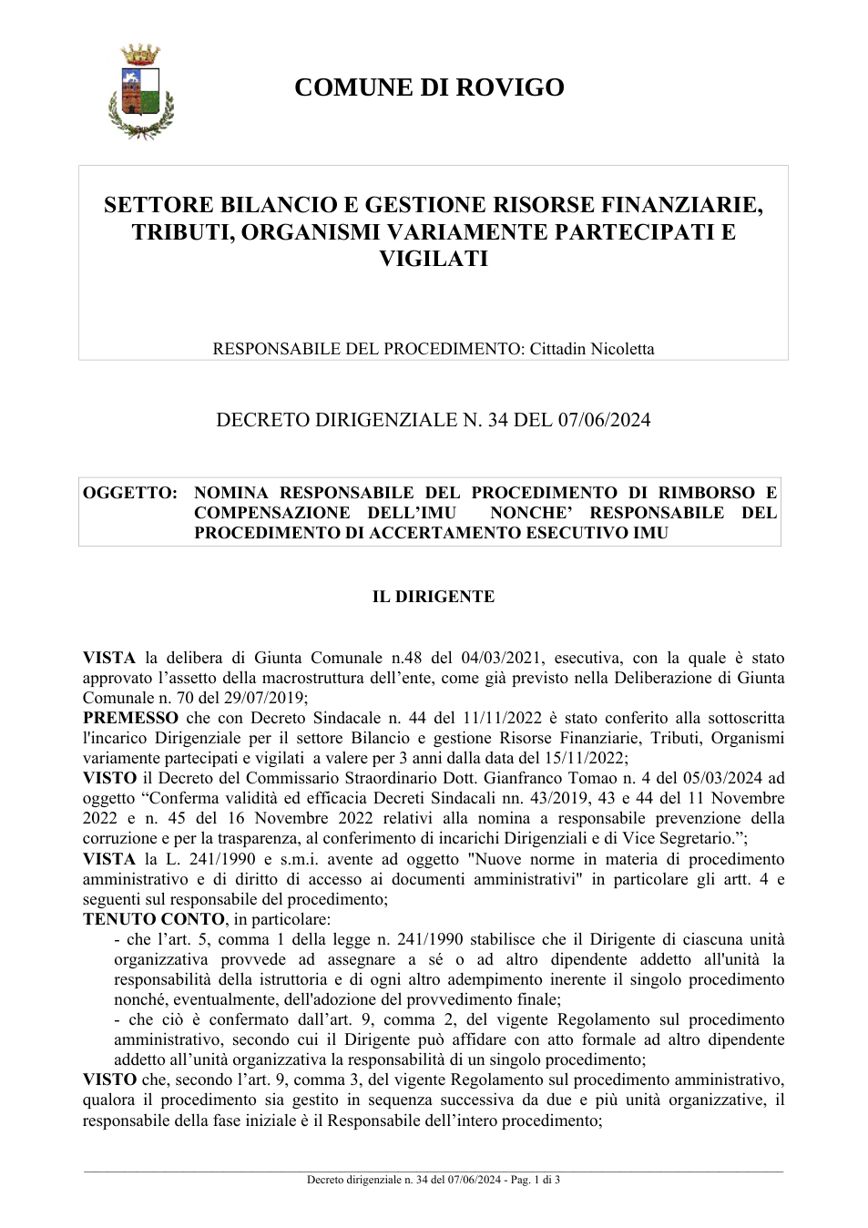 Pagina 1 del documento