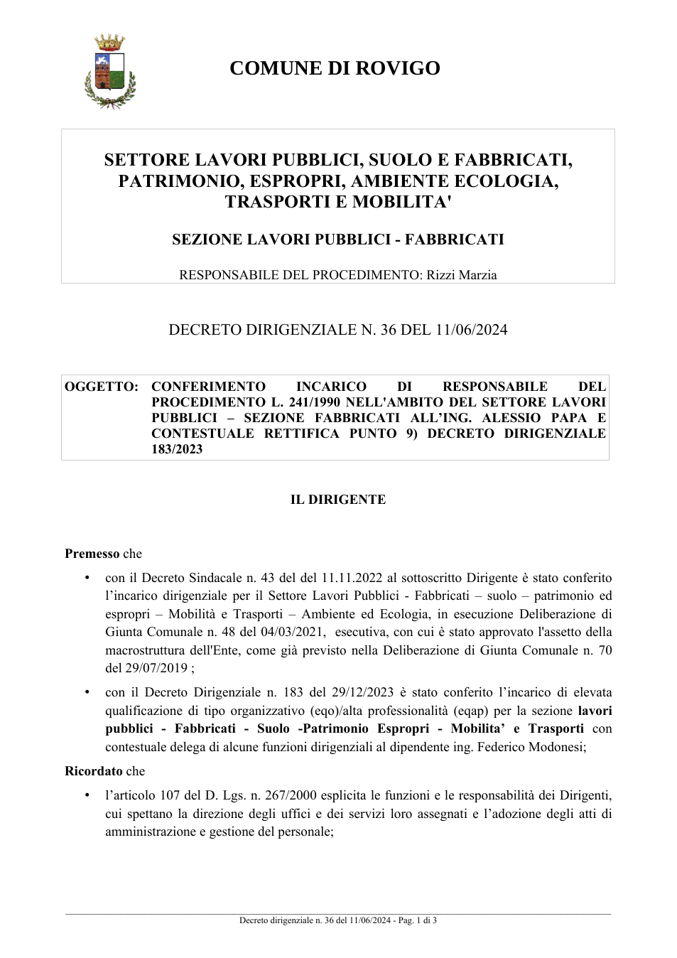Pagina 1 del documento