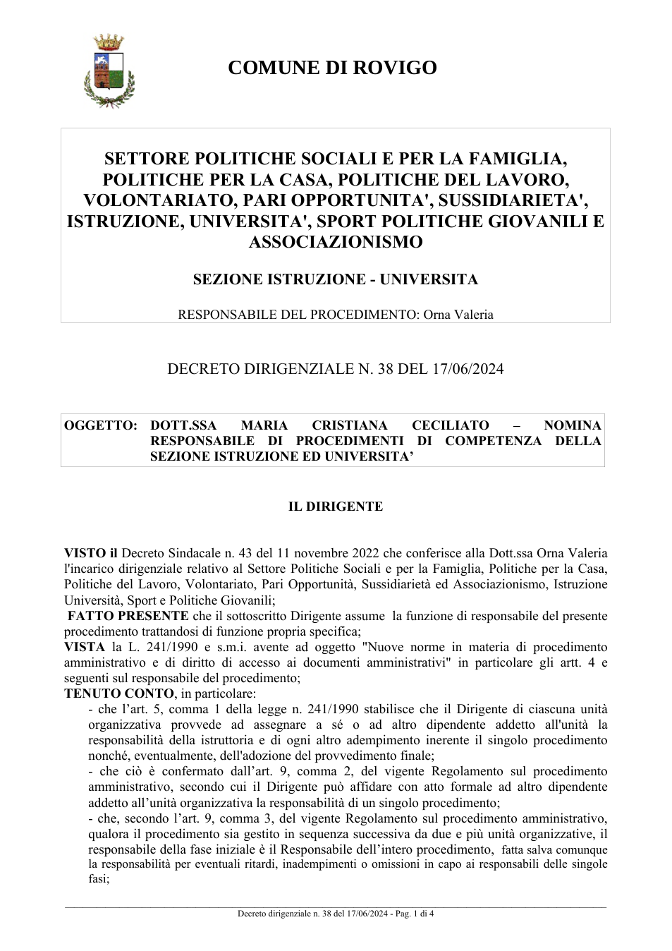 Pagina 1 del documento