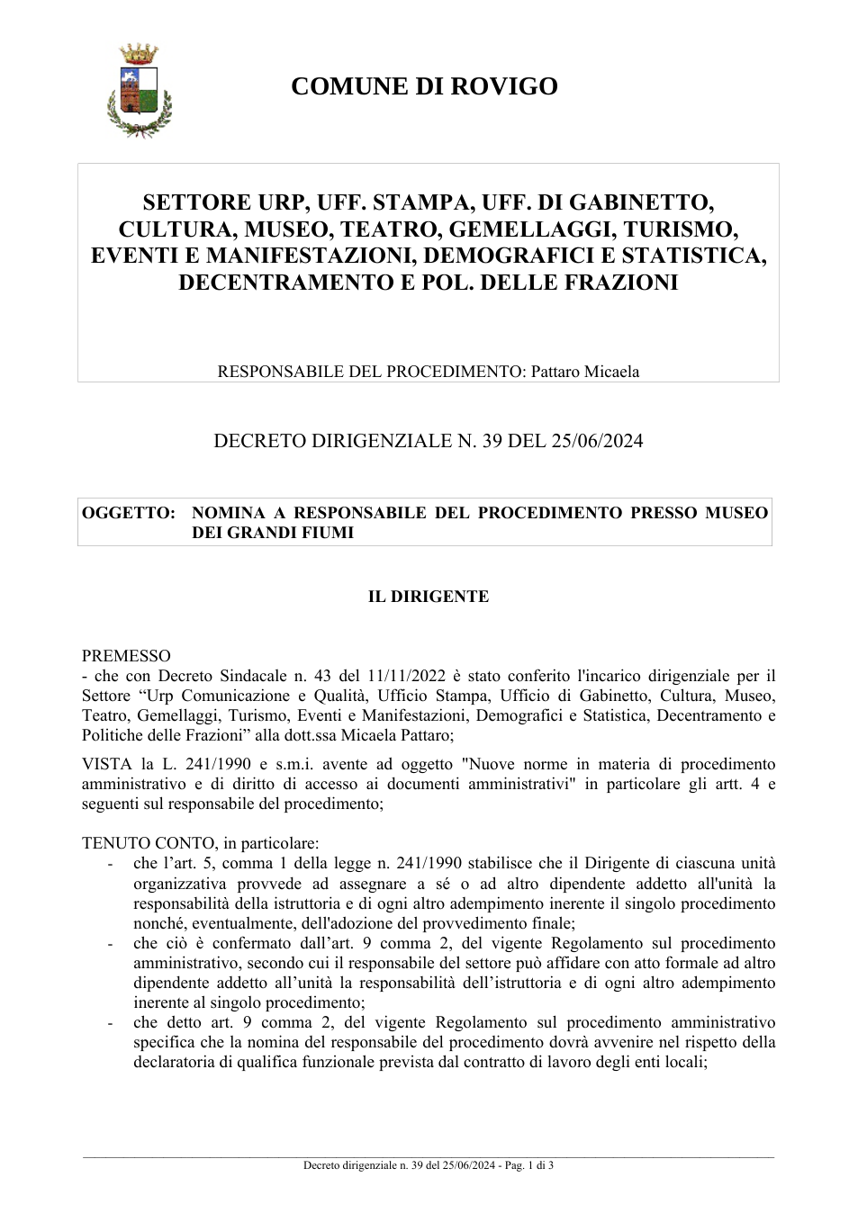Pagina 1 del documento