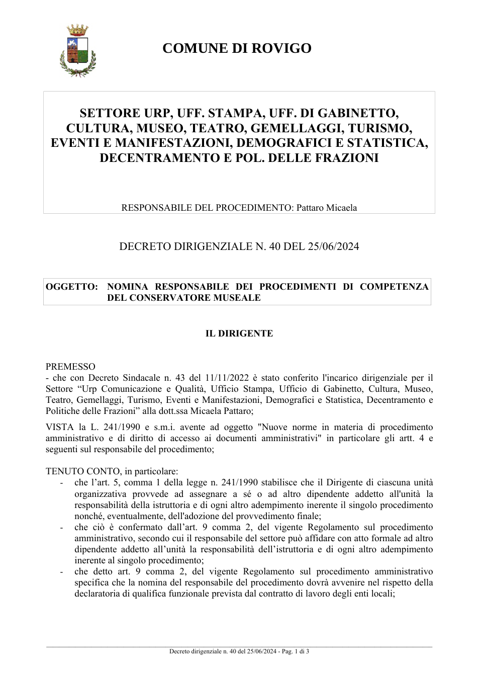 Pagina 1 del documento
