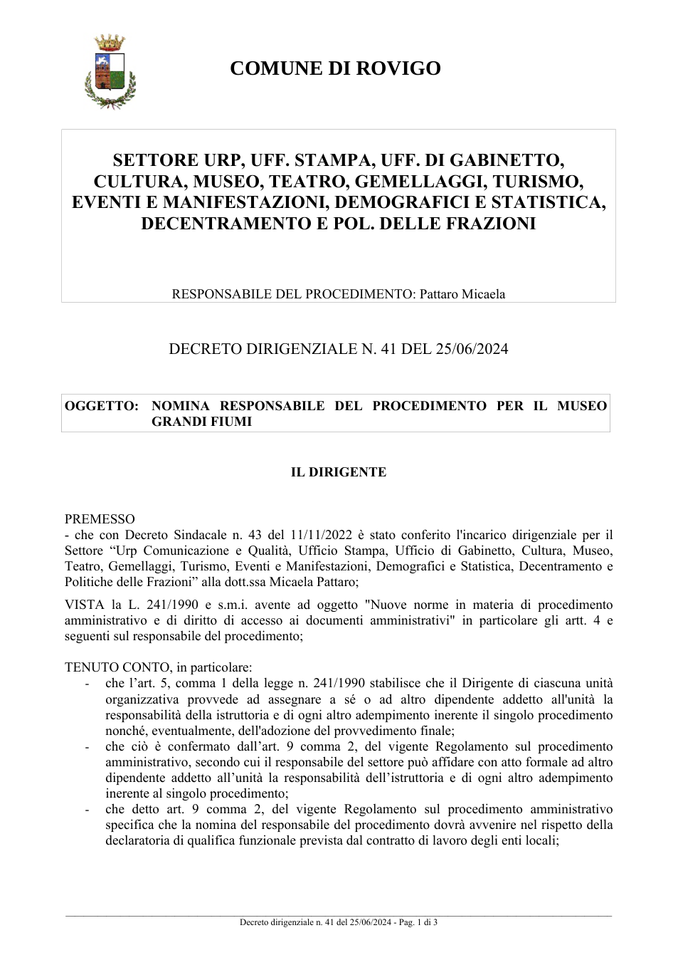 Pagina 1 del documento