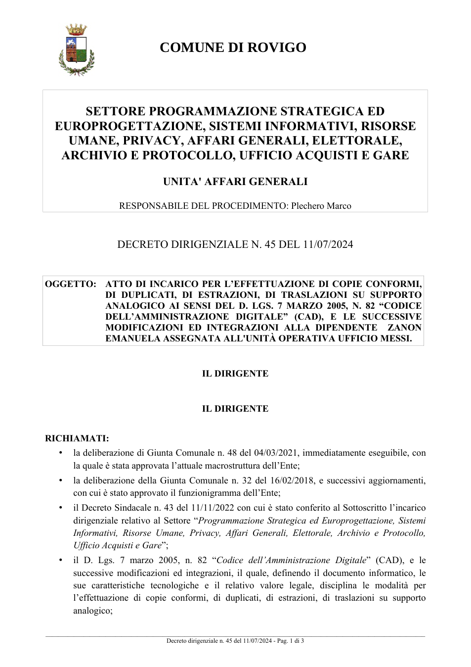 Pagina 1 del documento