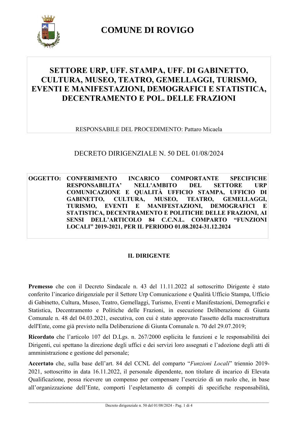 Pagina 1 del documento