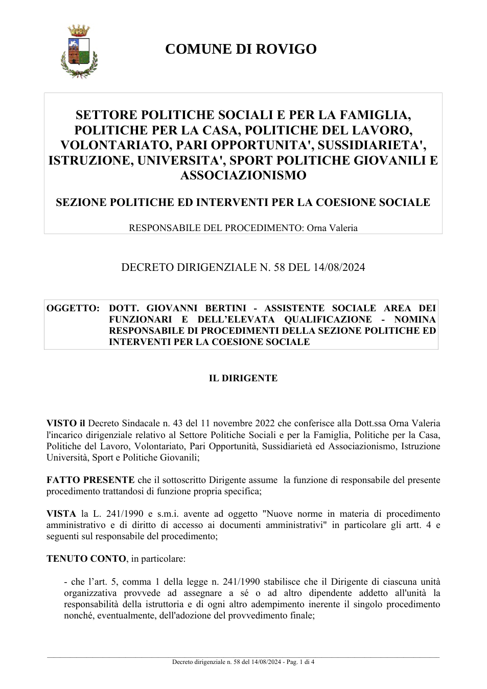 Pagina 1 del documento