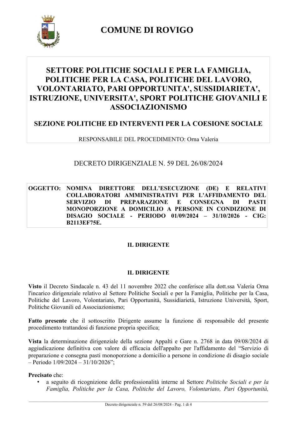 Pagina 1 del documento