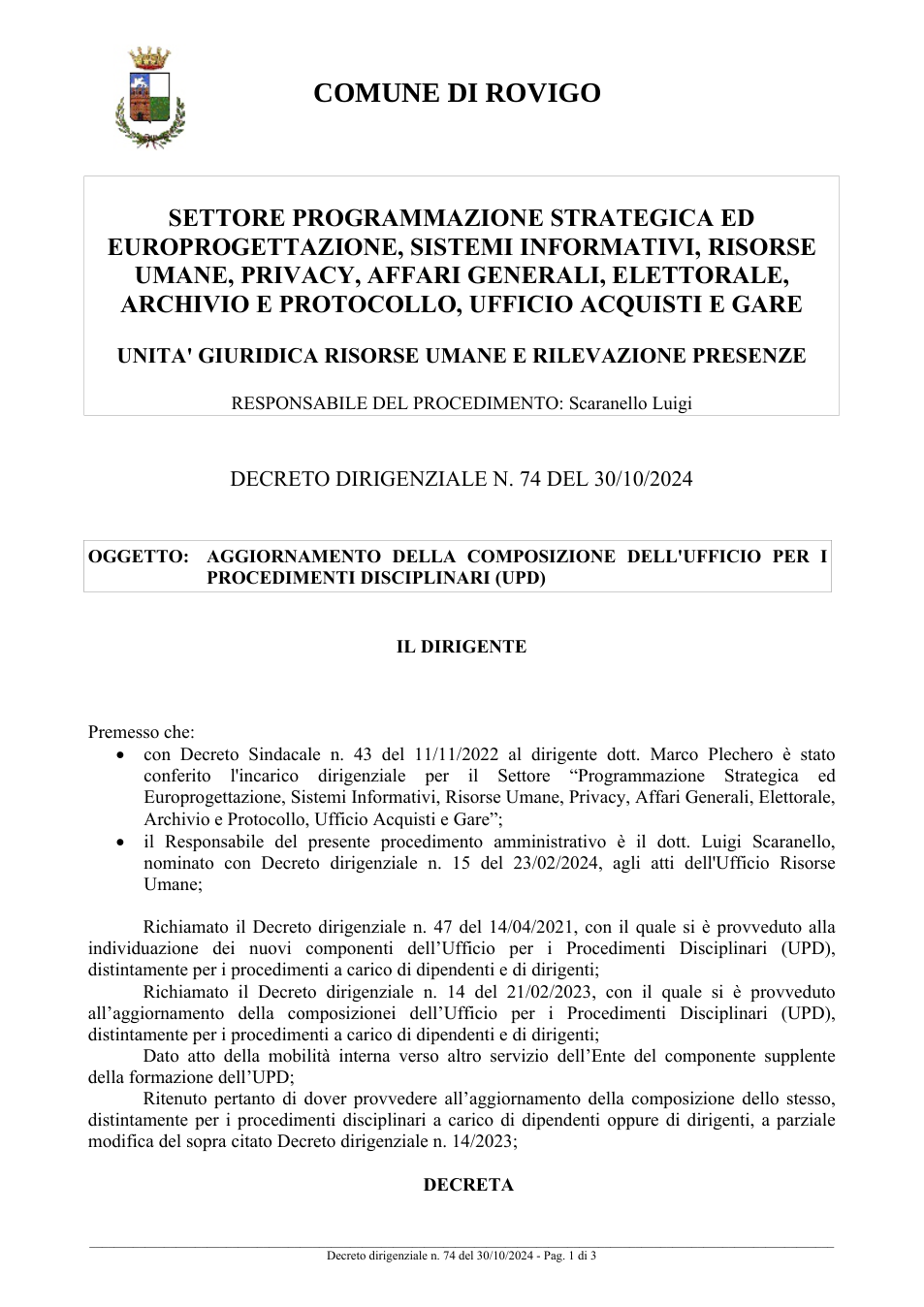 Pagina 1 del documento