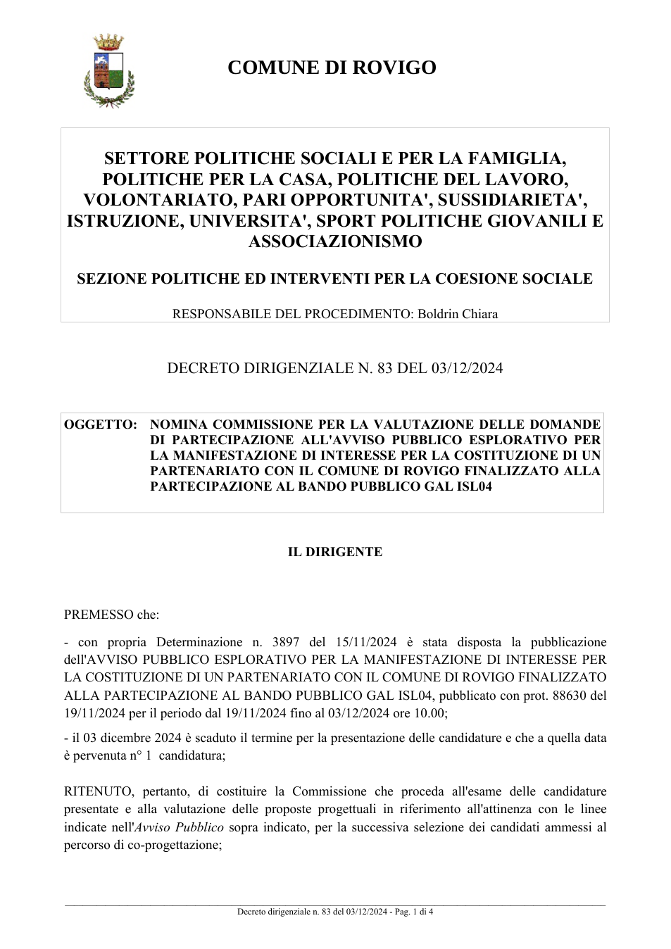 Pagina 1 del documento
