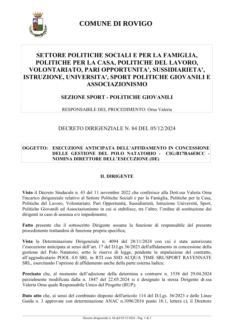 Pagina 1 del documento