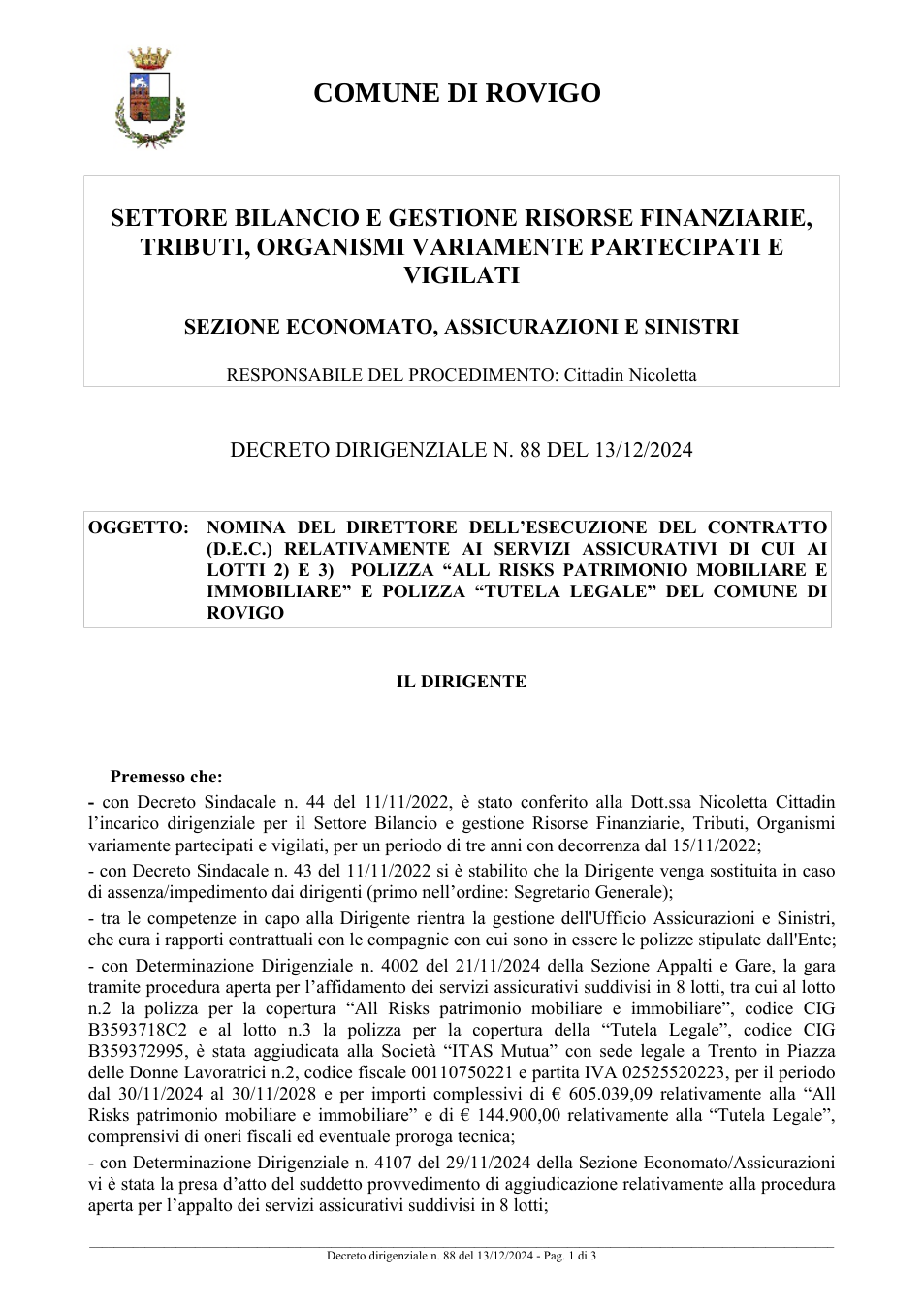 Pagina 1 del documento