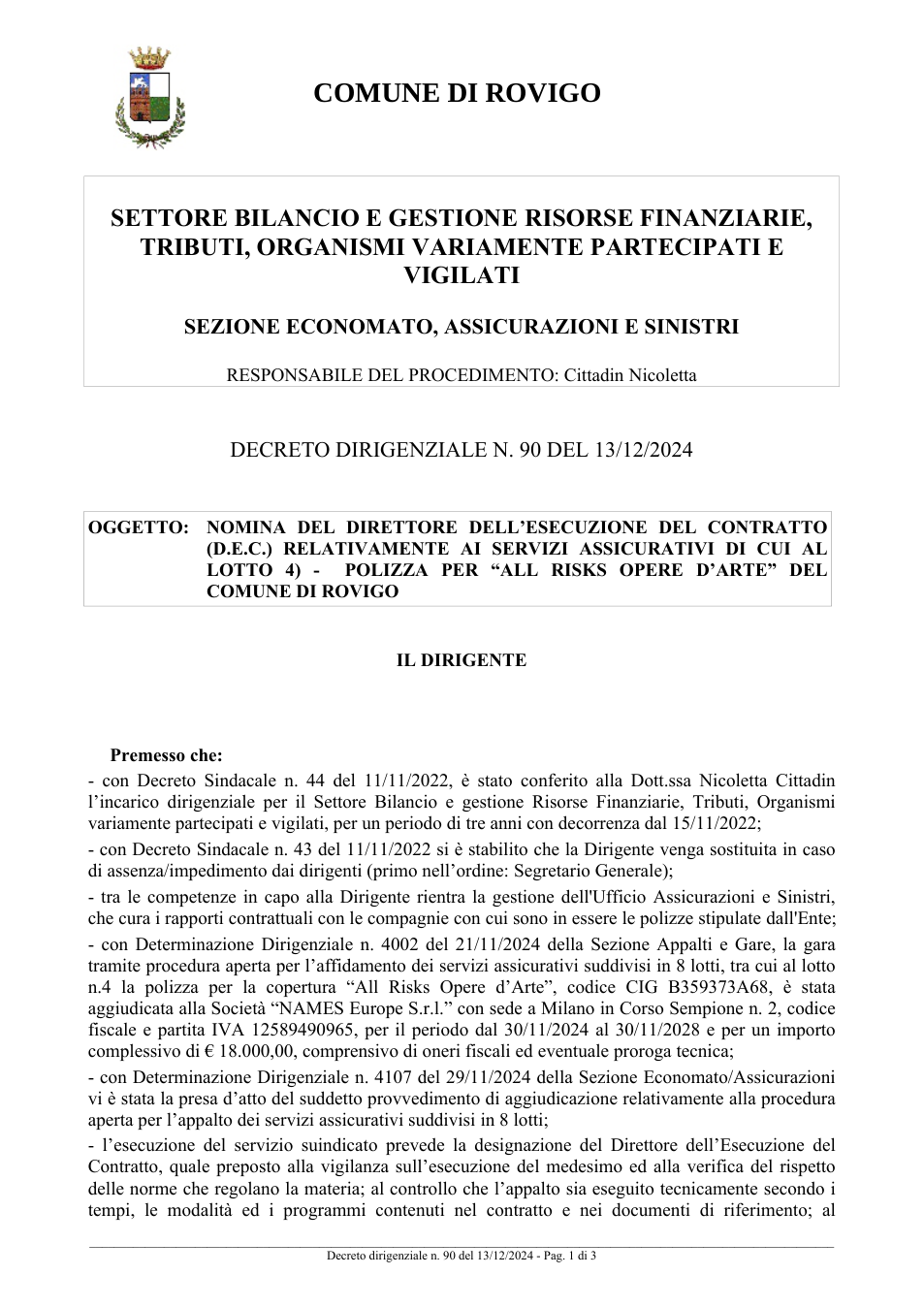 Pagina 1 del documento