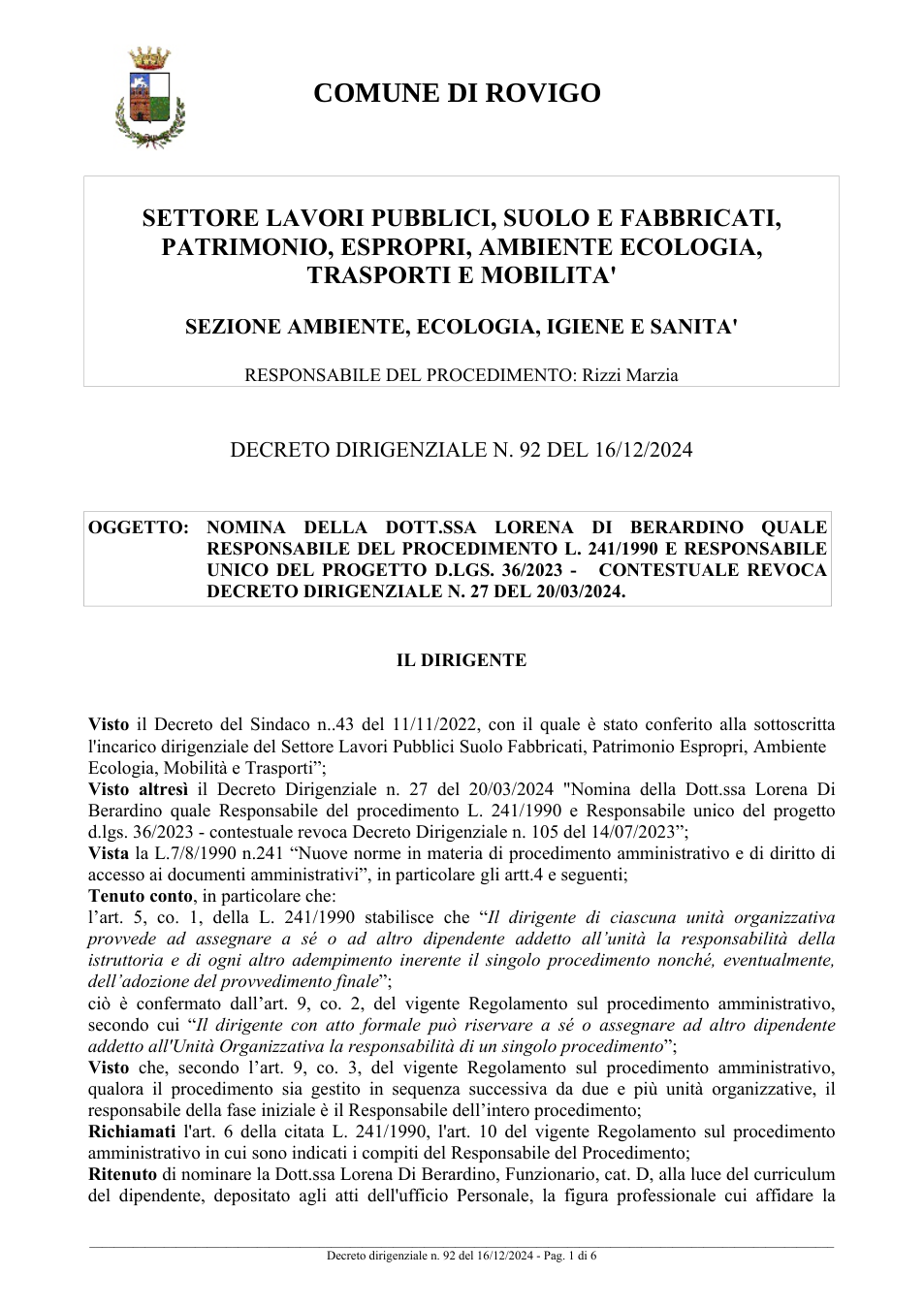Pagina 1 del documento