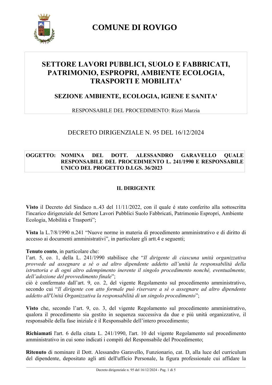 Pagina 1 del documento
