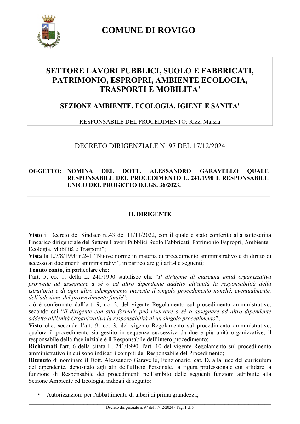 Pagina 1 del documento