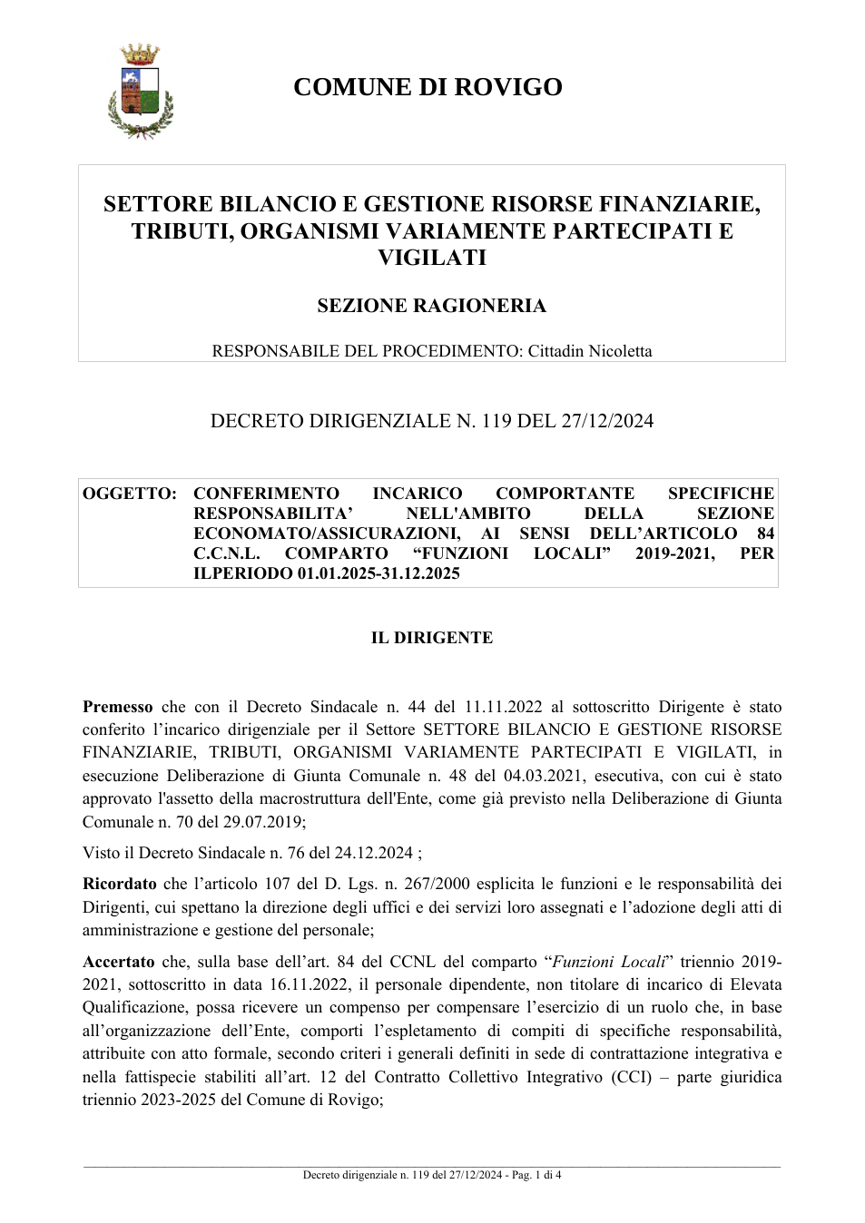 Pagina 1 del documento