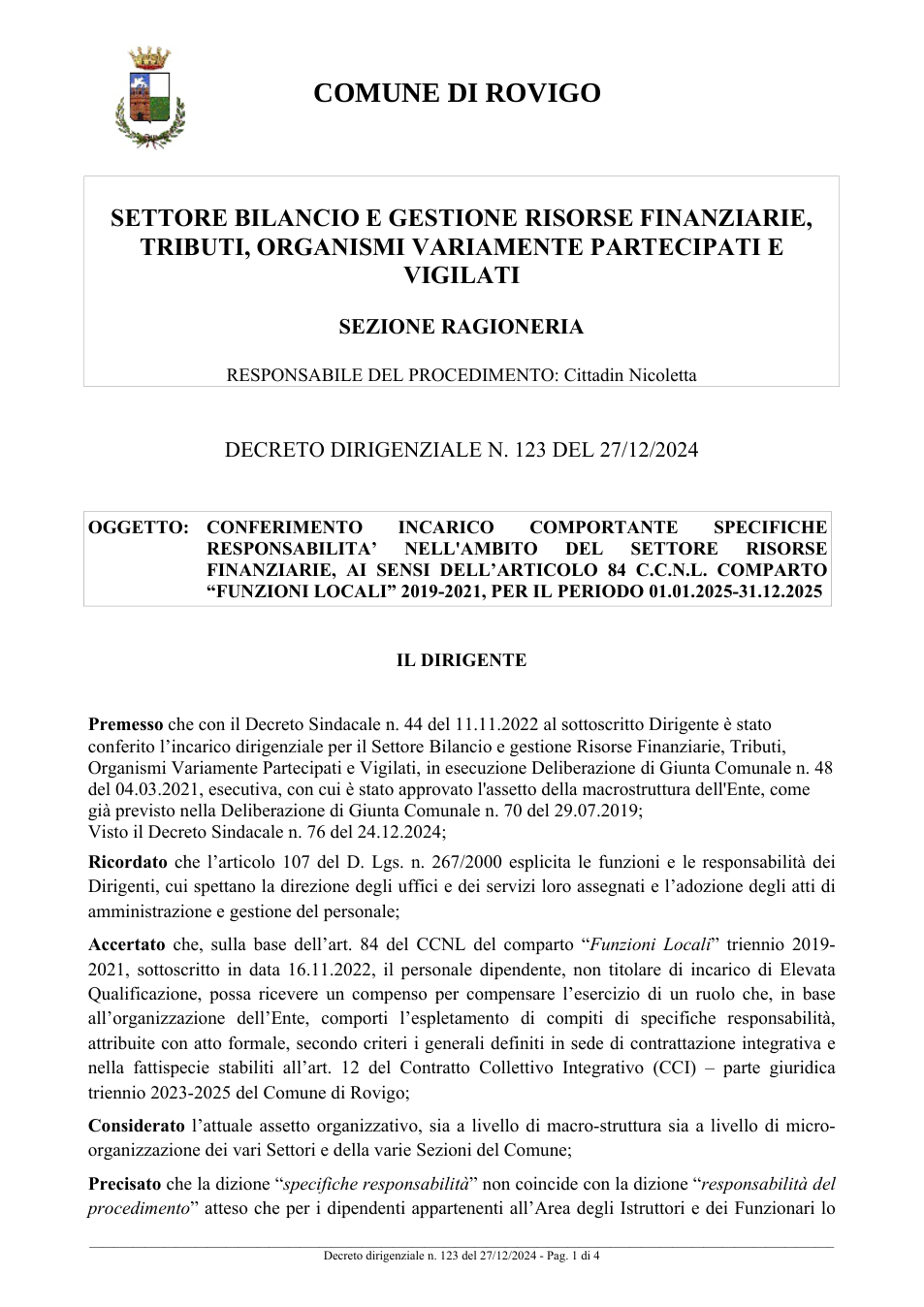 Pagina 1 del documento