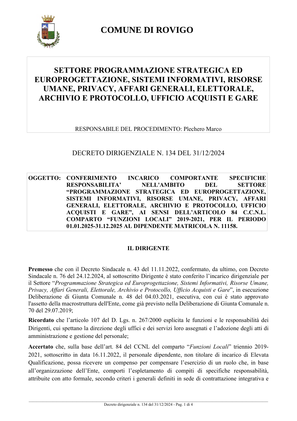 Pagina 1 del documento