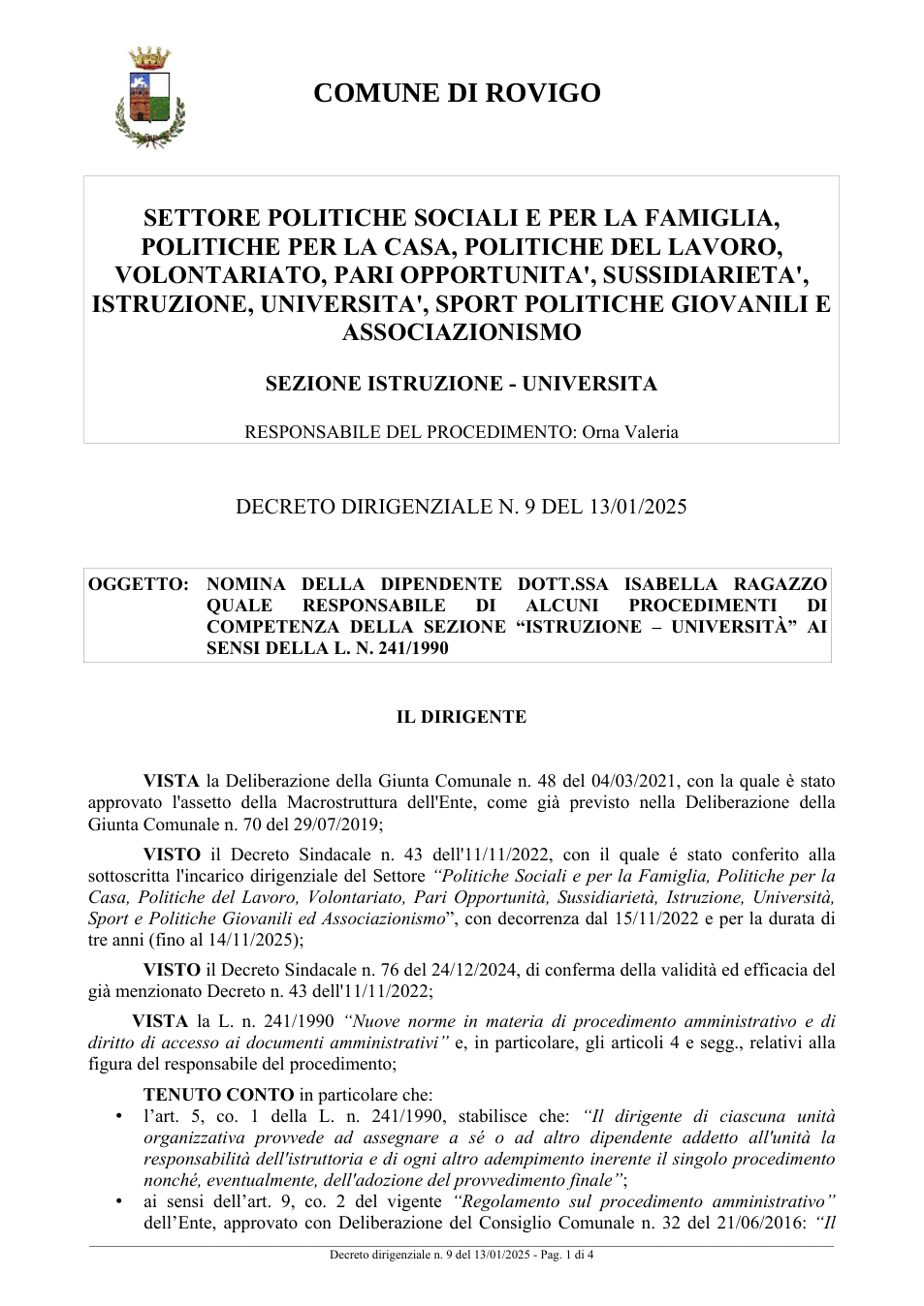 Pagina 1 del documento