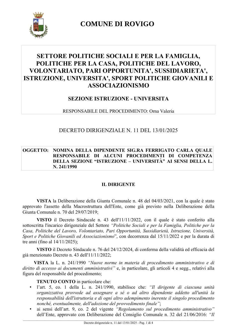 Pagina 1 del documento