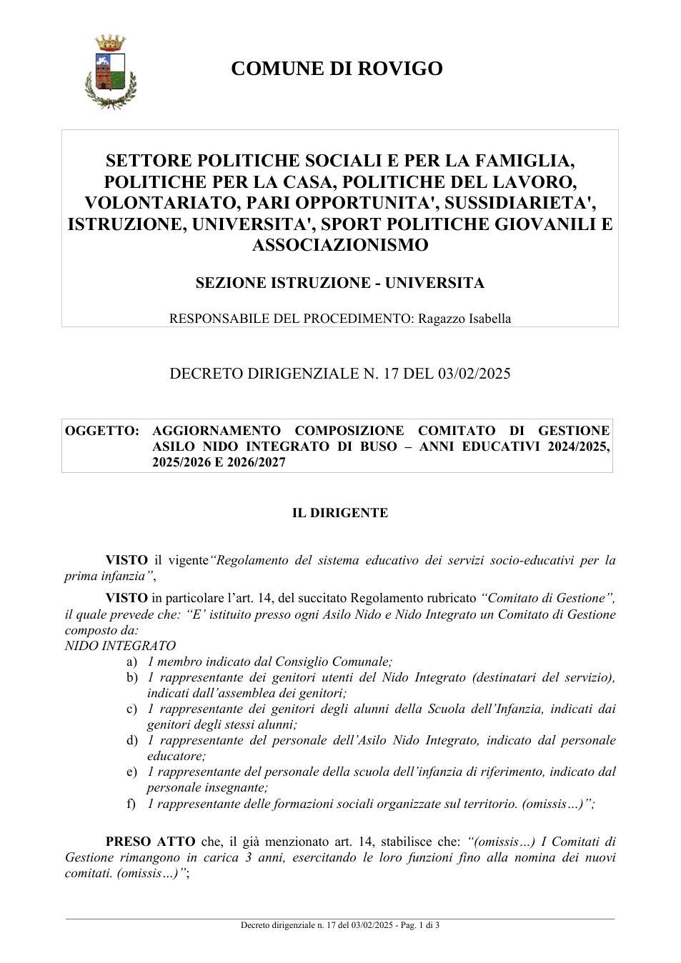 Pagina 1 del documento