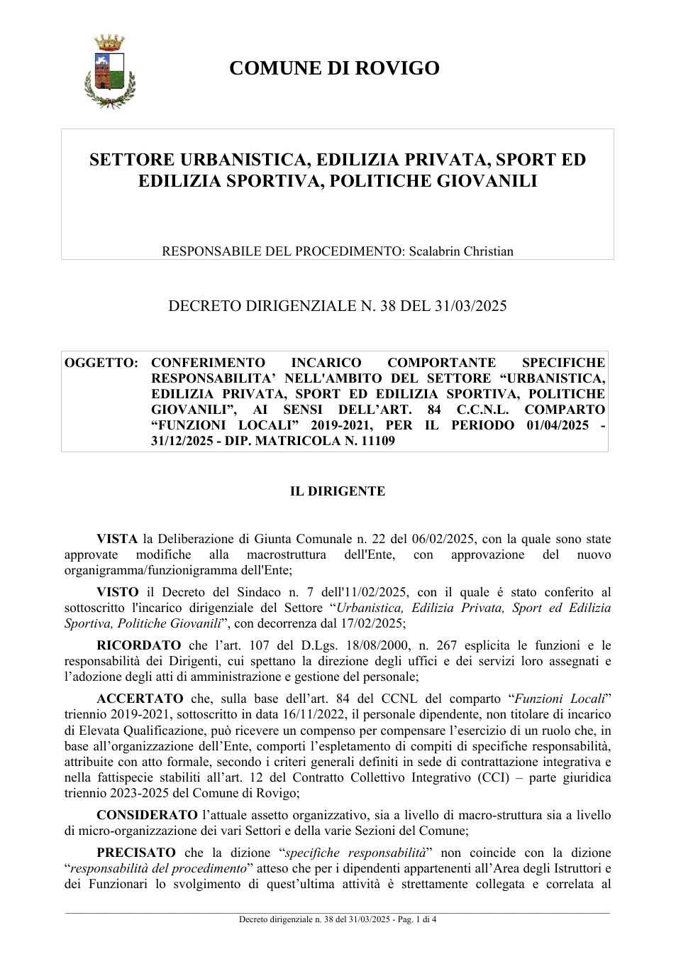 Pagina 1 del documento
