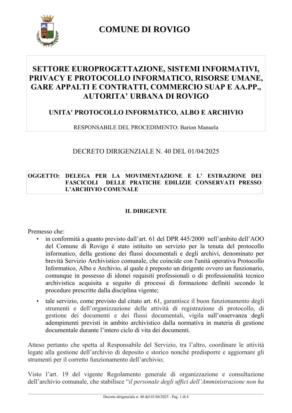 Pagina 1 del documento
