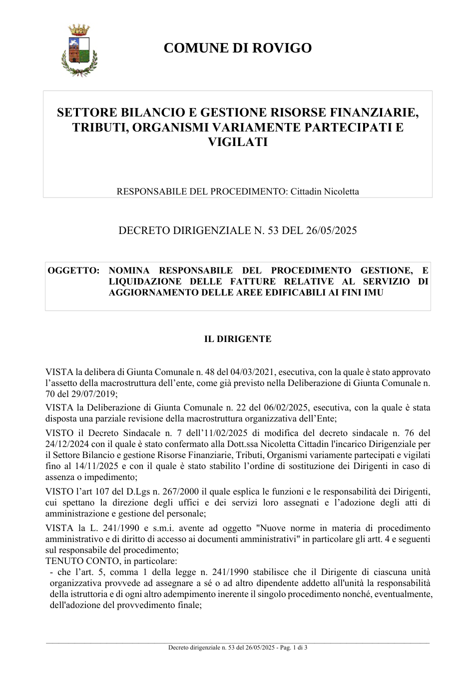 Pagina 1 del documento