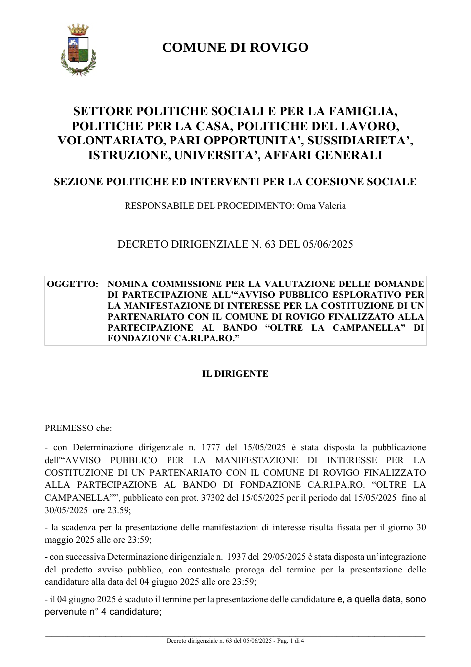 Pagina 1 del documento