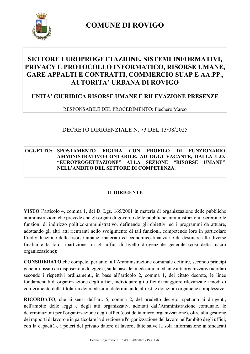 Pagina 1 del documento