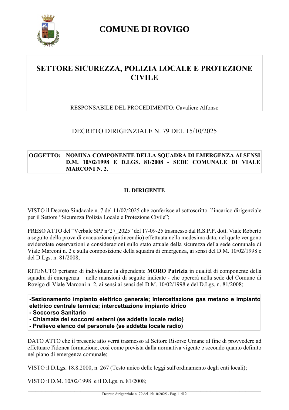 Pagina 1 del documento