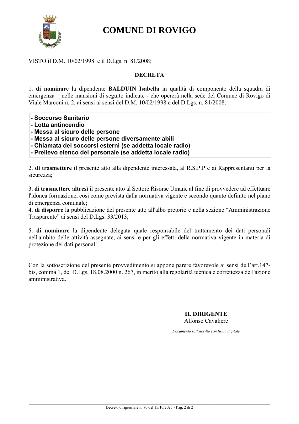 Pagina 2 del documento