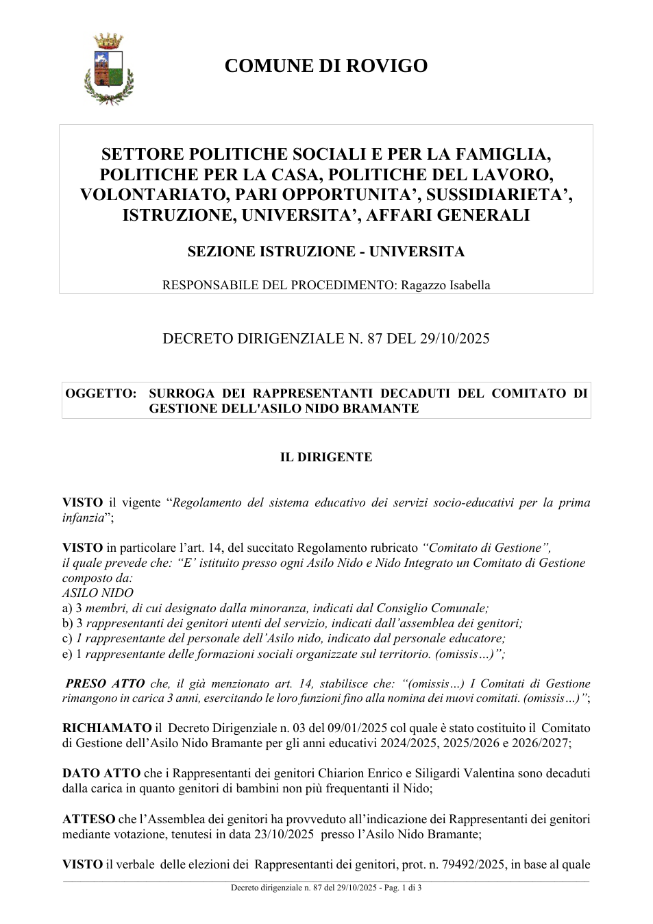 Pagina 1 del documento