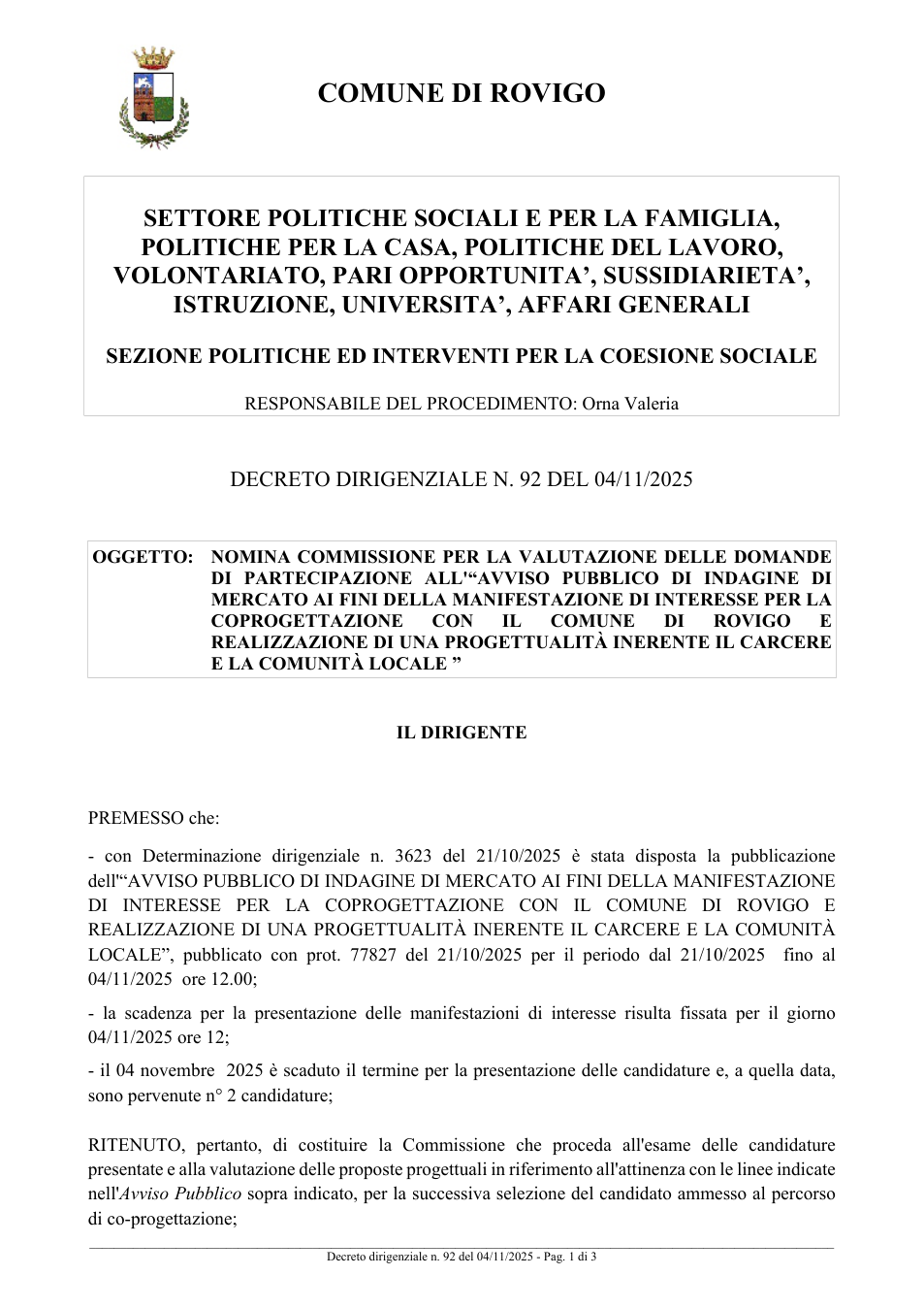 Pagina 1 del documento