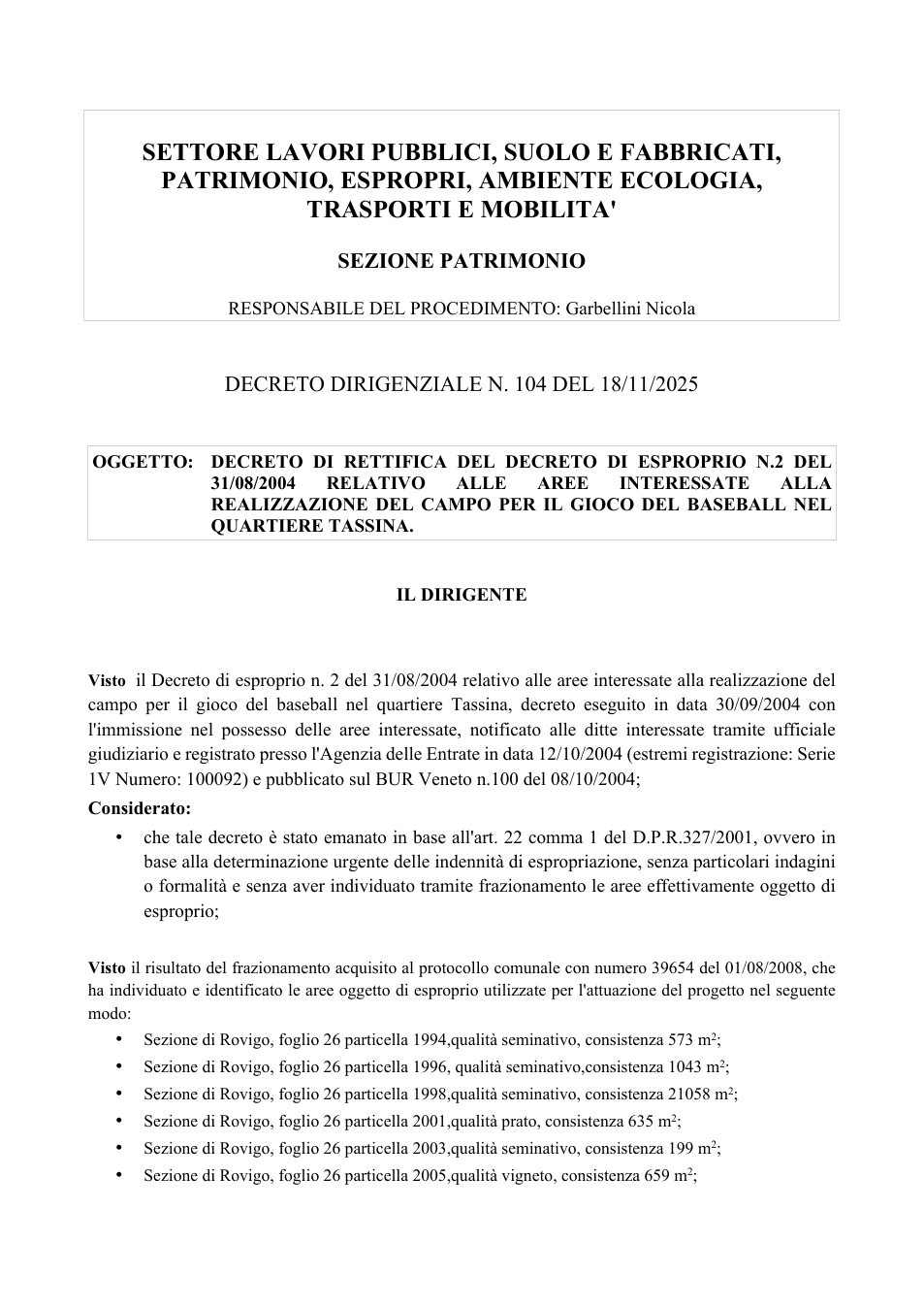 Pagina 1 del documento