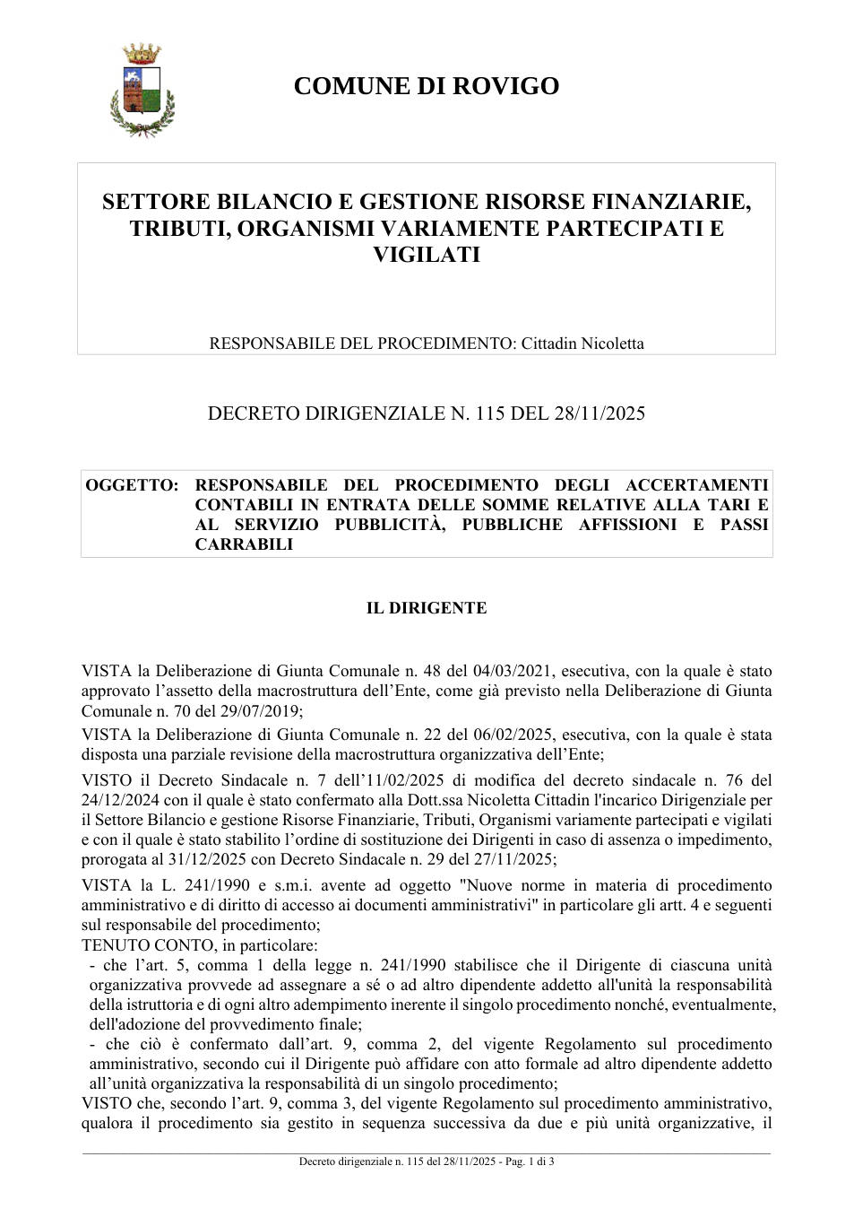 Pagina 1 del documento