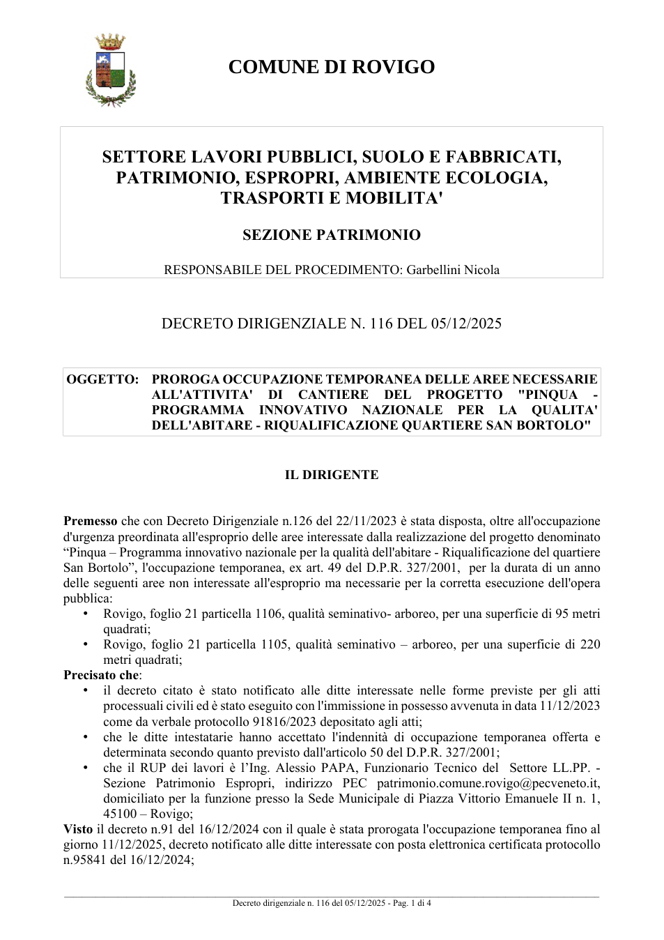Pagina 1 del documento