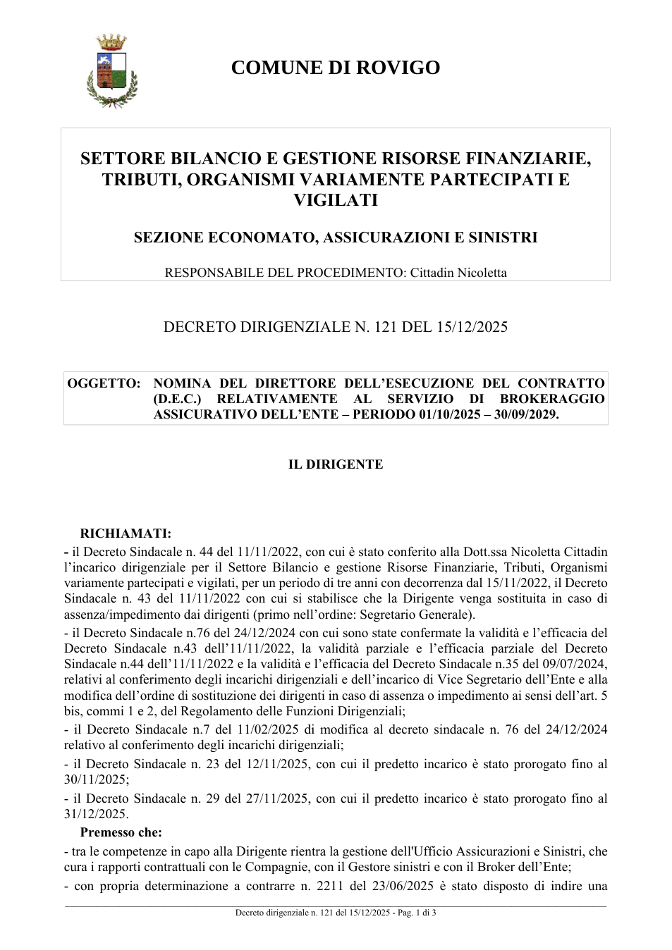Pagina 1 del documento