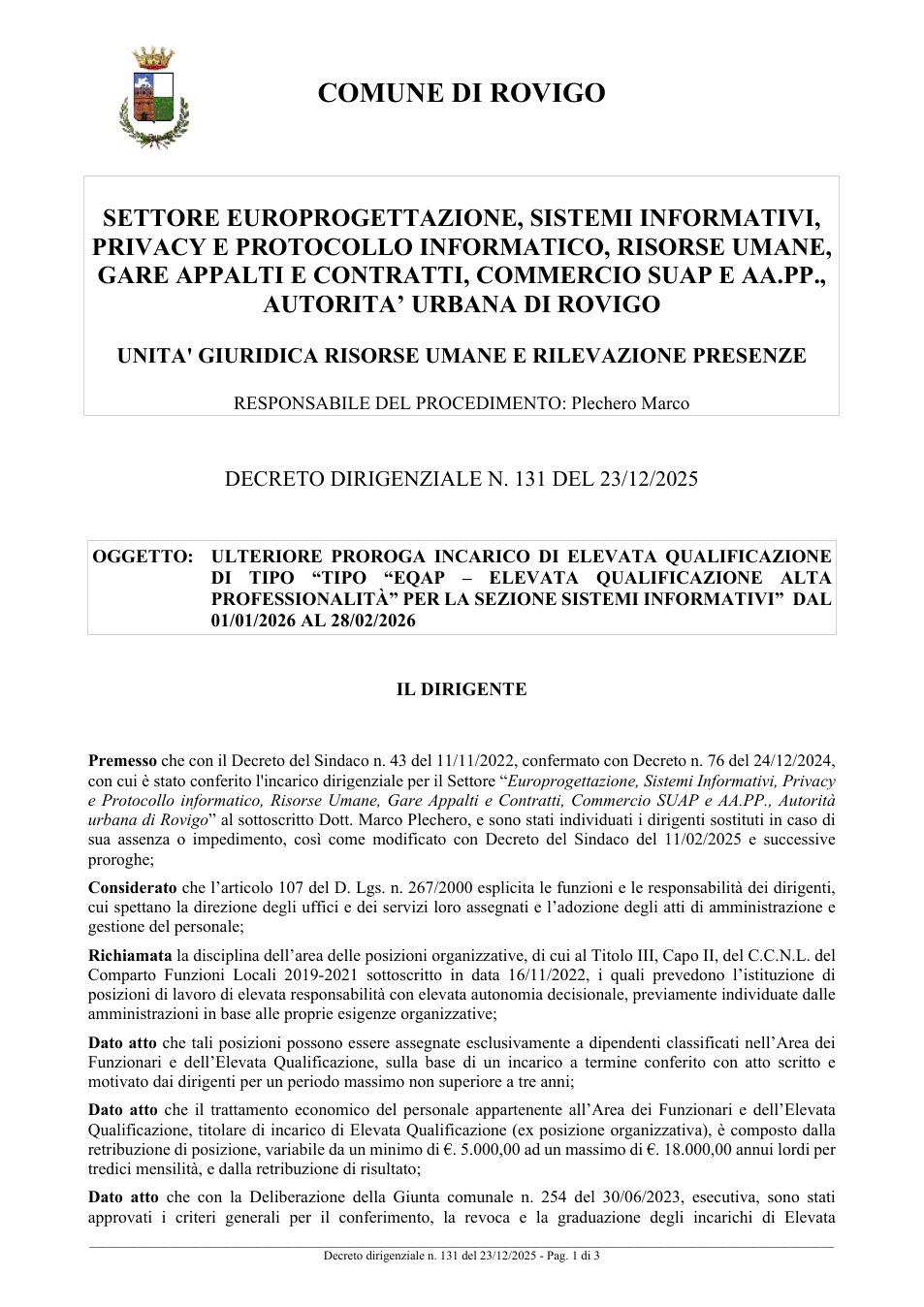Pagina 1 del documento