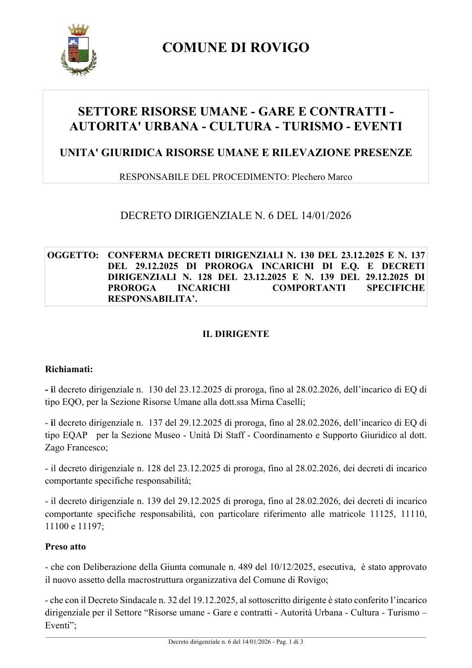 Pagina 1 del documento