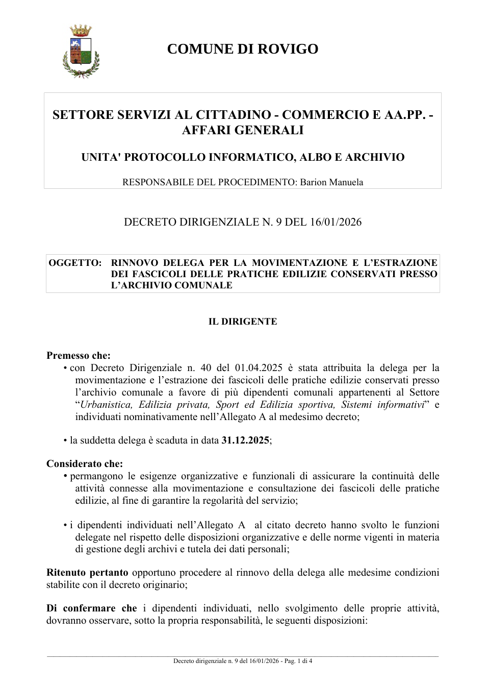 Pagina 1 del documento